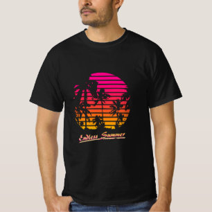 Camiseta T-Shirt de Verão sem fim