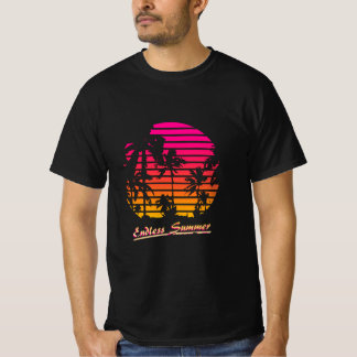 Camiseta T-Shirt de Verão sem fim