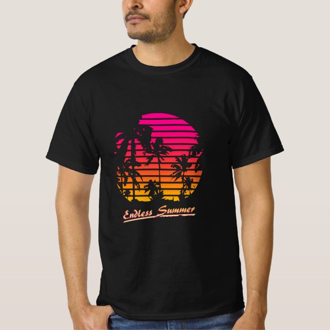 Camiseta T-Shirt de Verão sem fim (Frente)