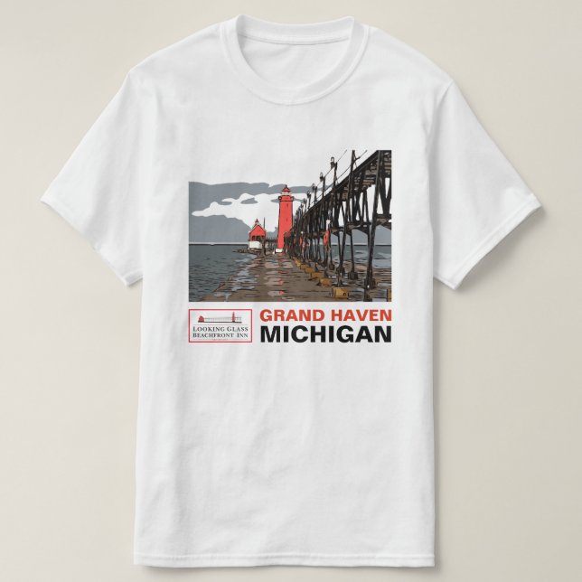 Camiseta T-Shirt de VIDRO (Frente do Design)