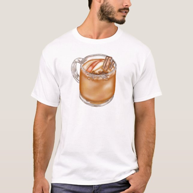 Camiseta T-Shirt De Vidro De Maçã (Frente)
