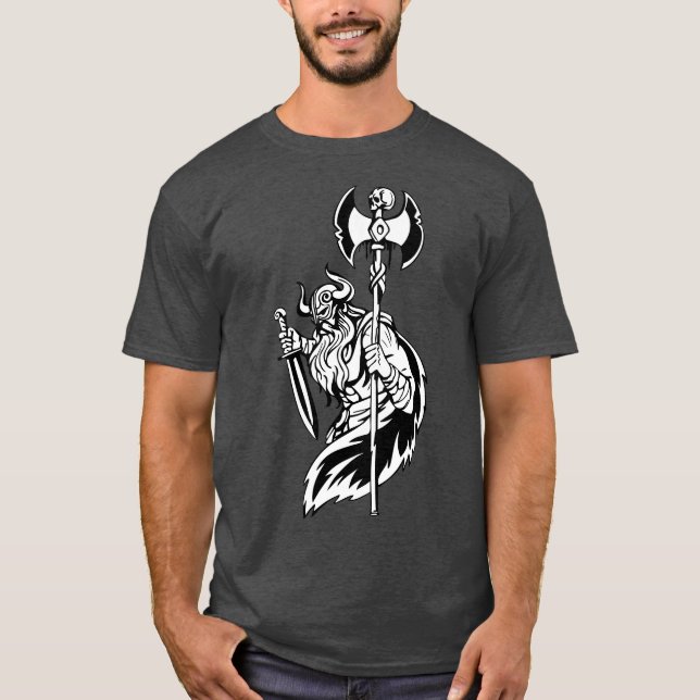 Camiseta T-shirt de Viking Eirik (Frente)