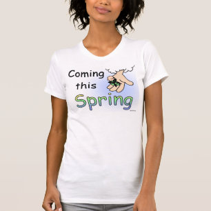Camiseta T-shirt de vinda da esta Primavera