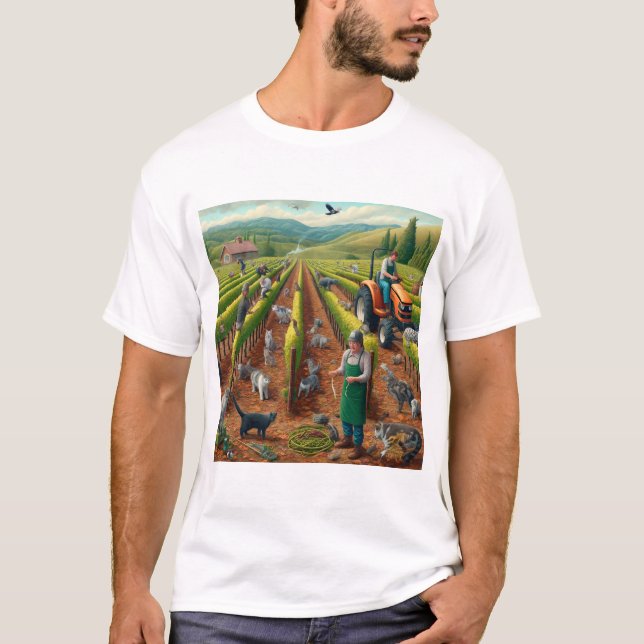 Camiseta T-Shirt de Vinha Imreal (Frente)