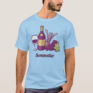 Camiseta T-Shirt de Vinho Vermelho