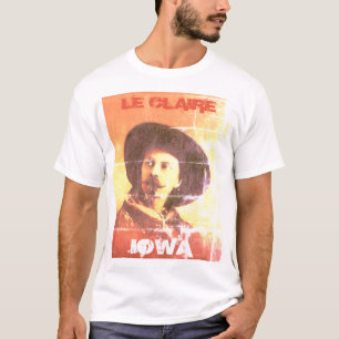 Camiseta T-shirt de Vintage Le Claire Iowa Buffalo Bill