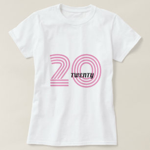 Camiseta T-Shirt de Vinte Anos