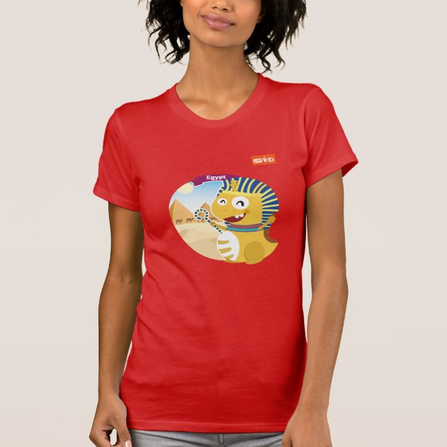 Camiseta T-shirt de VIPKID Egipto (Frente)