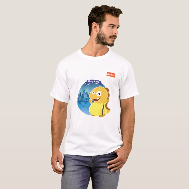 Camiseta T-shirt de VIPKID Hong Kong (Frente Completa)