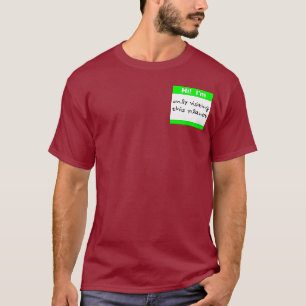 Camiseta T-shirt de visita