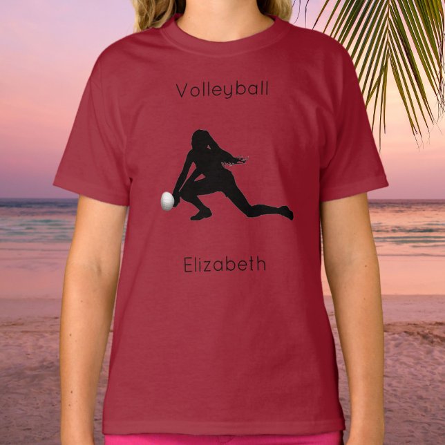 Camiseta T-Shirt de Voleibol (Volleyball Tee with Name)