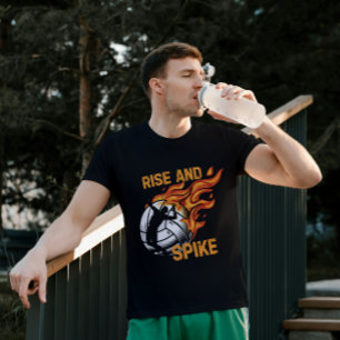 Camiseta T-Shirt de Voleibol Engraçado e Engraçado