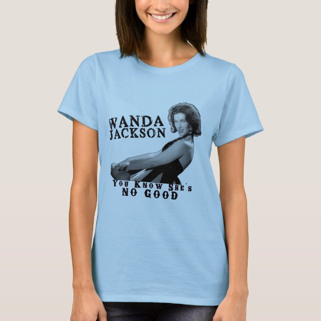Camiseta T-shirt de Wanda Jackson (Frente)