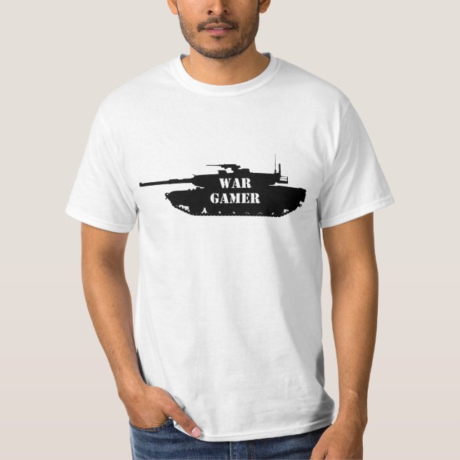 Camiseta T-shirt de Wargamer M1A1 (Frente)