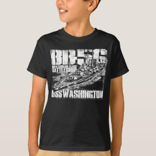 Camiseta T-shirt de Washington da navio de guerra