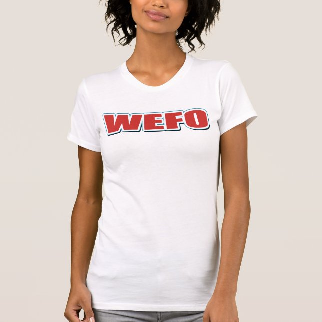 Camiseta T-shirt de WEFO (Frente)