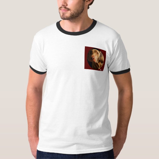 Camiseta T-shirt de Weimaraner (Frente)
