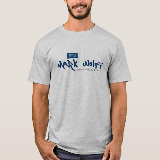 Camiseta T-shirt de Wolff da marca da equipe (Frente)