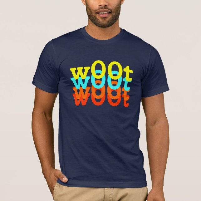 Camiseta T-shirt de Woot (Frente)