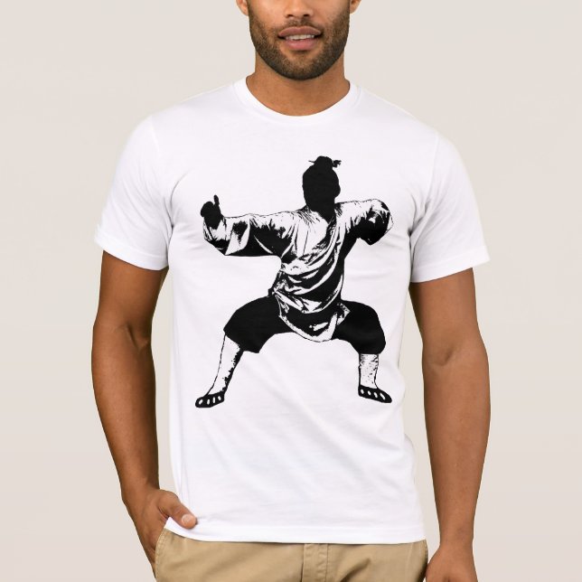 Camiseta T-shirt de Wudang Kung Fu (Frente)