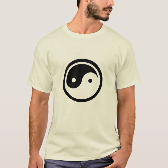 Camiseta T-shirt de Yin Yan (Frente)