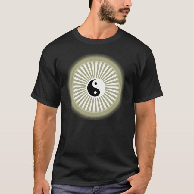 Camiseta T-shirt de Ying Yang Sun (Frente)