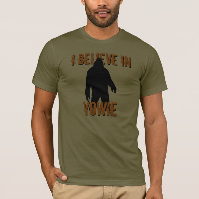 Camiseta T-shirt de Yowie dos homens (Frente)