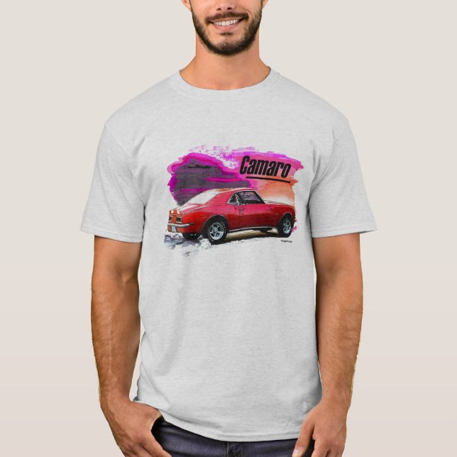 Camiseta T-shirt de Z28 CAMARO, carro do músculo (Frente)