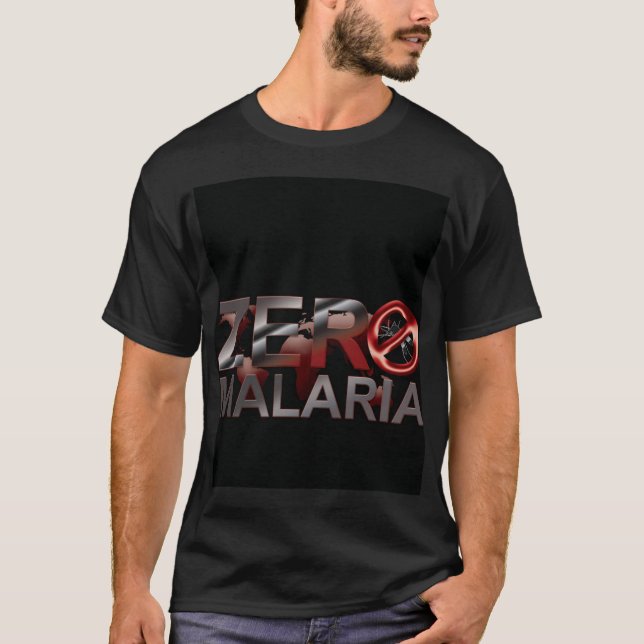 Camiseta T-shirt de ZeroMalaria (Frente)