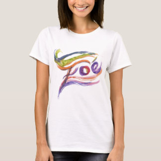 Camiseta T-shirt de Zoe para as meninas