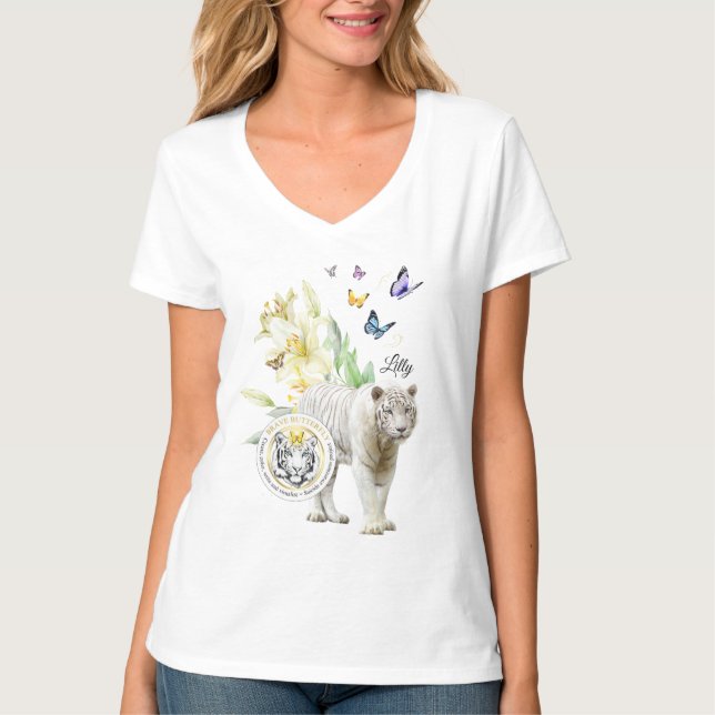 Camiseta T-Shirt Debs Collection Brave Butterfly (Frente)