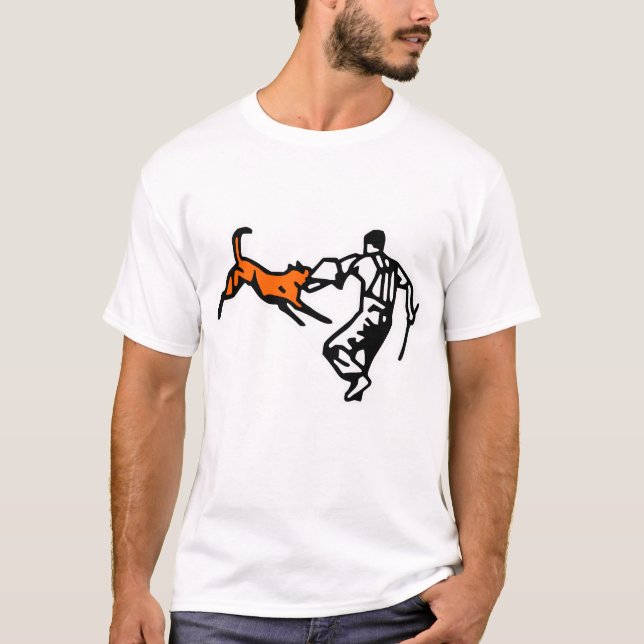 Camiseta t-shirt defence malinois (Frente)