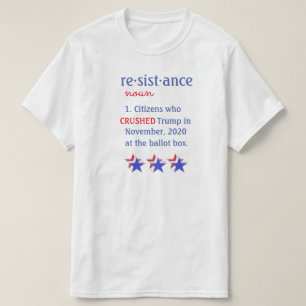 Camiseta T-shirt definição de resistência