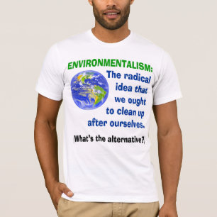 Camiseta T-shirt definido ambientalismo