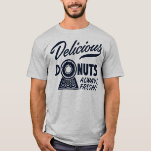 Camiseta T-shirt deliciosos das rosquinhas