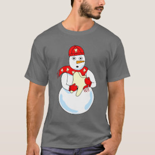 Camiseta T-Shirt Dente Snowman
