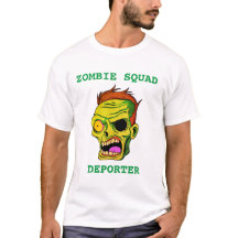T-Shirt Deportador do Esquadrão Zombie