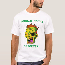 Camiseta T-Shirt Deportador do Esquadrão Zombie