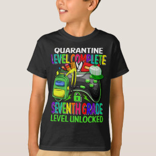 Camiseta T-Shirt Desbloqueado do Nível Sétimo