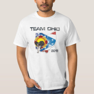 Camiseta T-shirt descuidado da "margarida" do Spaniel de