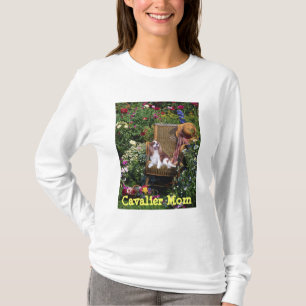 Camiseta T-shirt descuidado do Spaniel de rei Charles