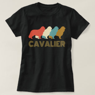 Camiseta T-shirt descuidado do Spaniel de rei Charles do