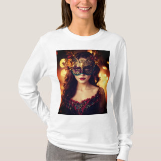 Camiseta T-shirt desenhada por Mascarada de chic