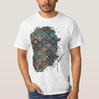 Camiseta T-shirt desgin zelij 