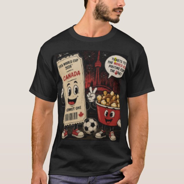 Camiseta T-shirt design canada2026 (Frente)
