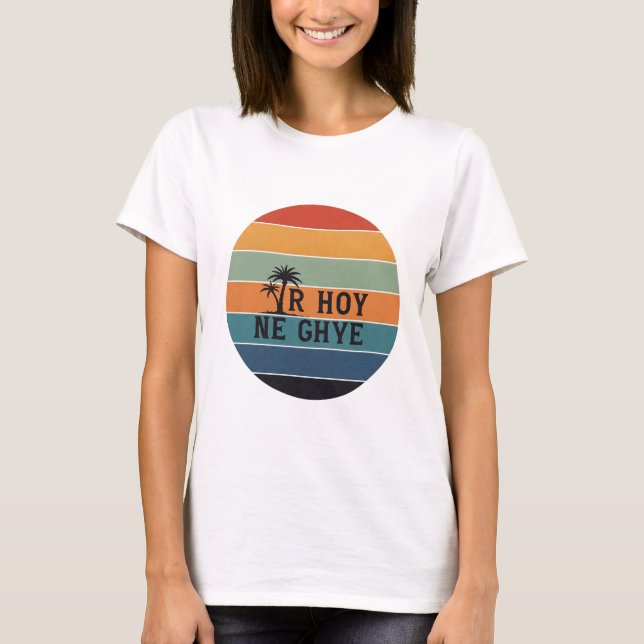 Camiseta t-shirt design Classic Joy (Frente)