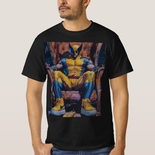 Camiseta t-shirt design marvel (Frente)