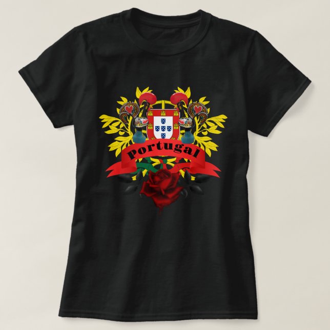Camiseta T-Shirt design Português (Frente do Design)