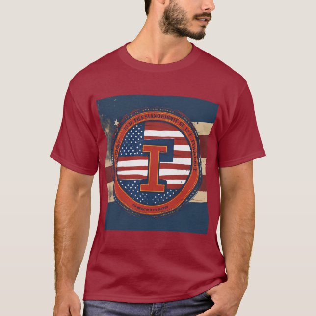 Camiseta "T-shirt design única" (Frente)