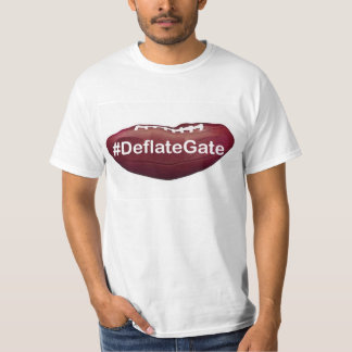 Camiseta T-shirt desinflado do #Deflategate do futebol